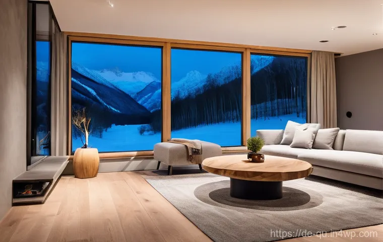 지열 냉난방 시스템 설치 가이드 - **Prompt 1: Cozy German Family Living Room with Geothermal Comfort**
    A wide-angle, warm, and inv...